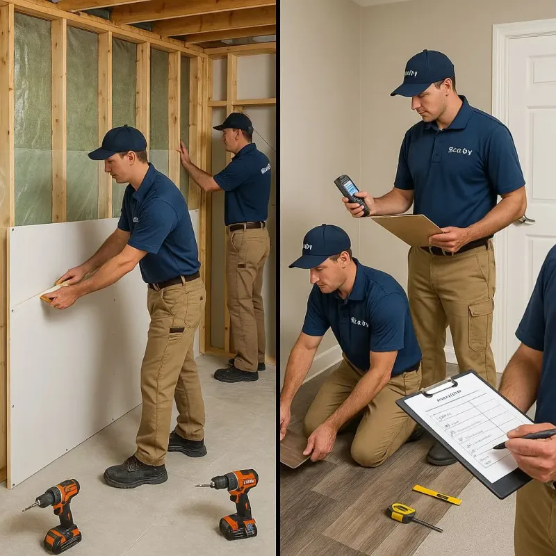 Repairs and Reconstruction process in Eden, TX