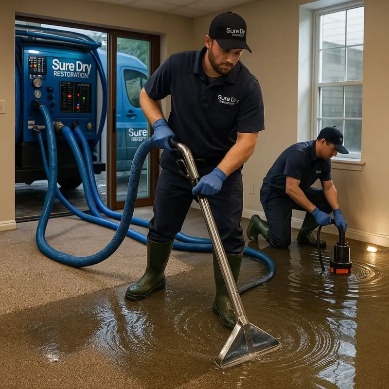 Water Extraction and Removal process in Eden, TX
